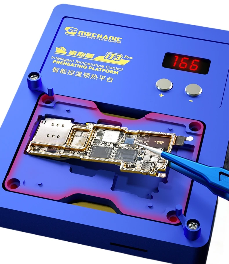 

MECHANIC IT3 PRO Интеллектуальная платформа предварительного нагрева с контролем температуры для телефона X-16/Pro/Mini/Pro Max Plug and Use Technology
