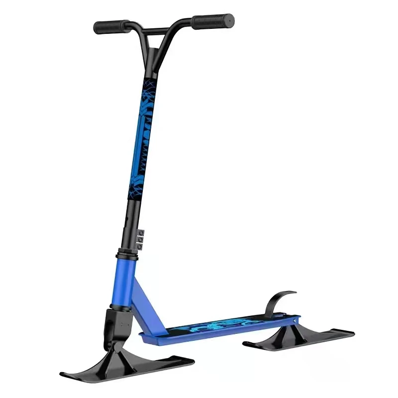 Patinete de esquí 2 en 1 para adultos, patinete acrobático para deportes de nieve, patinete extremo a la venta, juguete de trineo de esquí de nieve de invierno para adultos