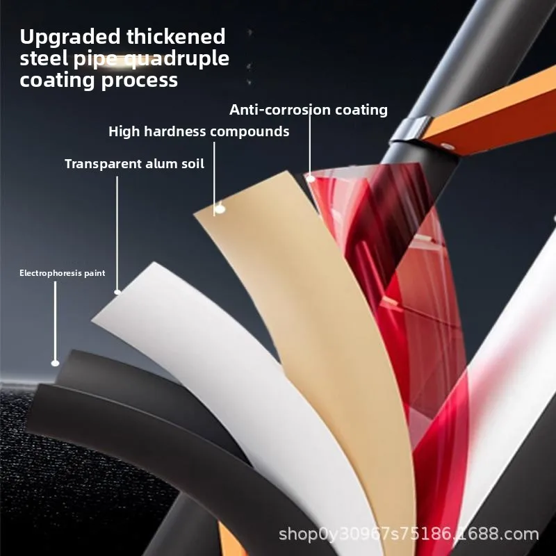 سلم تلسكوبي متعدد الوظائف سلم قابل للطي سلم من الخيزران سلم منزلي سلم متعرج سميك #3