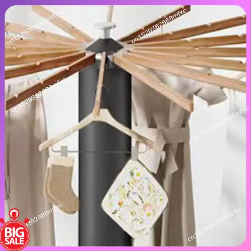 

Big Deal Tripod Clothes Drying Rack, Portable Foldable Clothes Drying Rack, Home Floor Standing Wooden Clothes Drying Rack