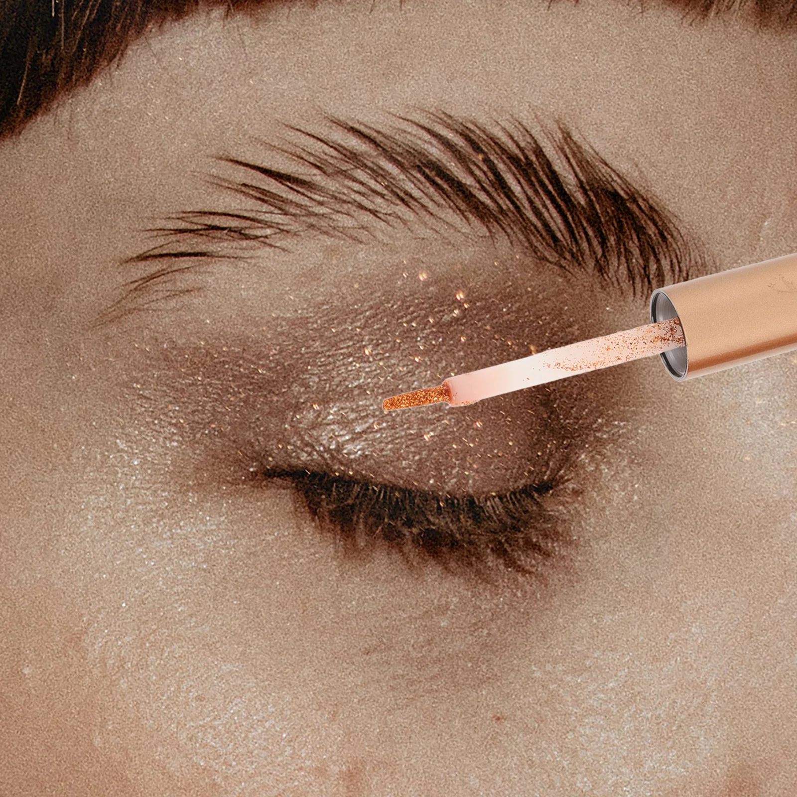 

5Pcs Sparkling Liquid Eyeshadow Glitter Metallic Shimmer Eyeliner Pen Party Makeup Copper Eyeliner Glitter Eye Shadow