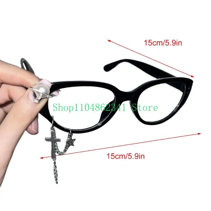 Occhiali da blocco della luce 5asd per donne e uomini tela da computer cateye