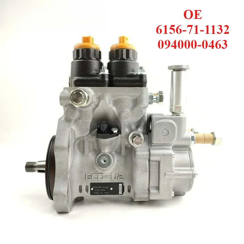 

High Quality Material Selection 6156-71-1132 094000-0463 Fuel Injection Pump, Suitable for Excavators