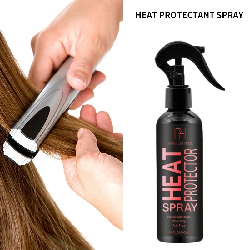 200ml Sulfate Argan Oil Hair Heat Protector Spray Protect Up To 450 F From Flat Irons Hot Blow Dry