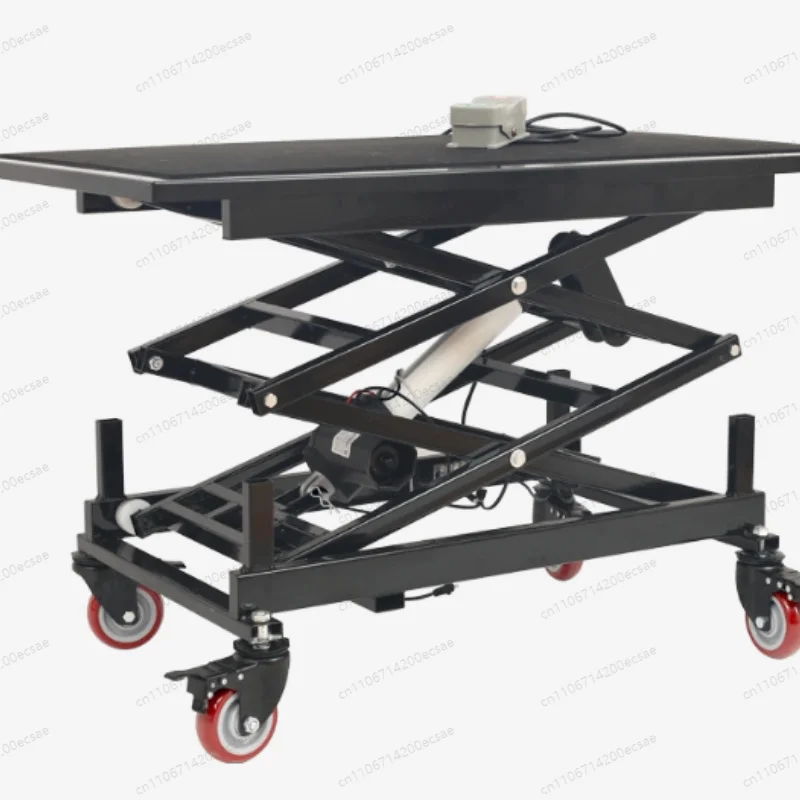 Electric Scaffolding Lift Remote Control Mobile Work Platform Foldable Ladder For Painting