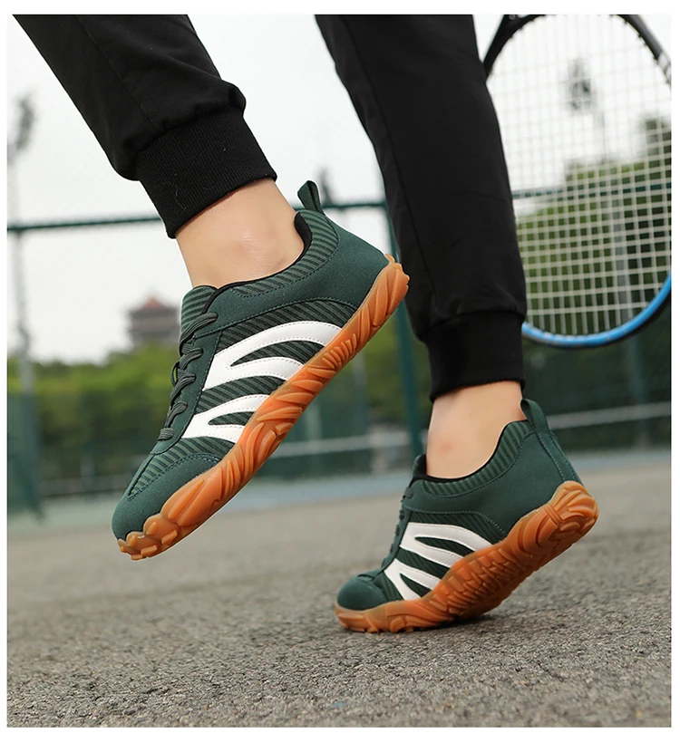 Unisex Barfußschuhe mit breiter Zehenpartie, Freizeit-Sportschuhe für Damen, Laufschuhe, minimalistische, rutschfeste, atmungsaktive Walking-Sportschuhe – Detail 27