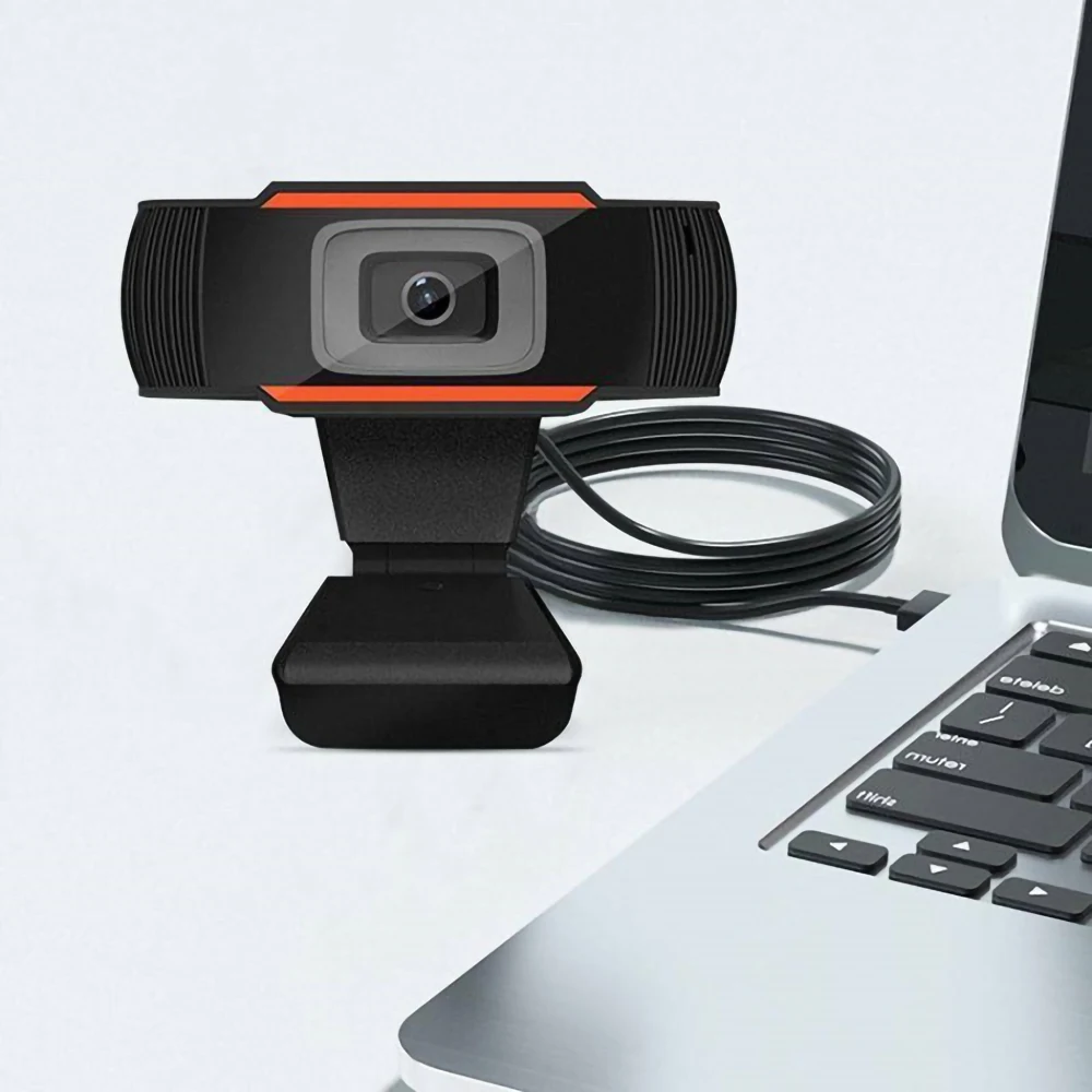 2MP HD Webcast Usb Drive Free Computer Web Camera Built-in Mic Two-way Video Talk Plug & Play Wide 180° Viewing Angle