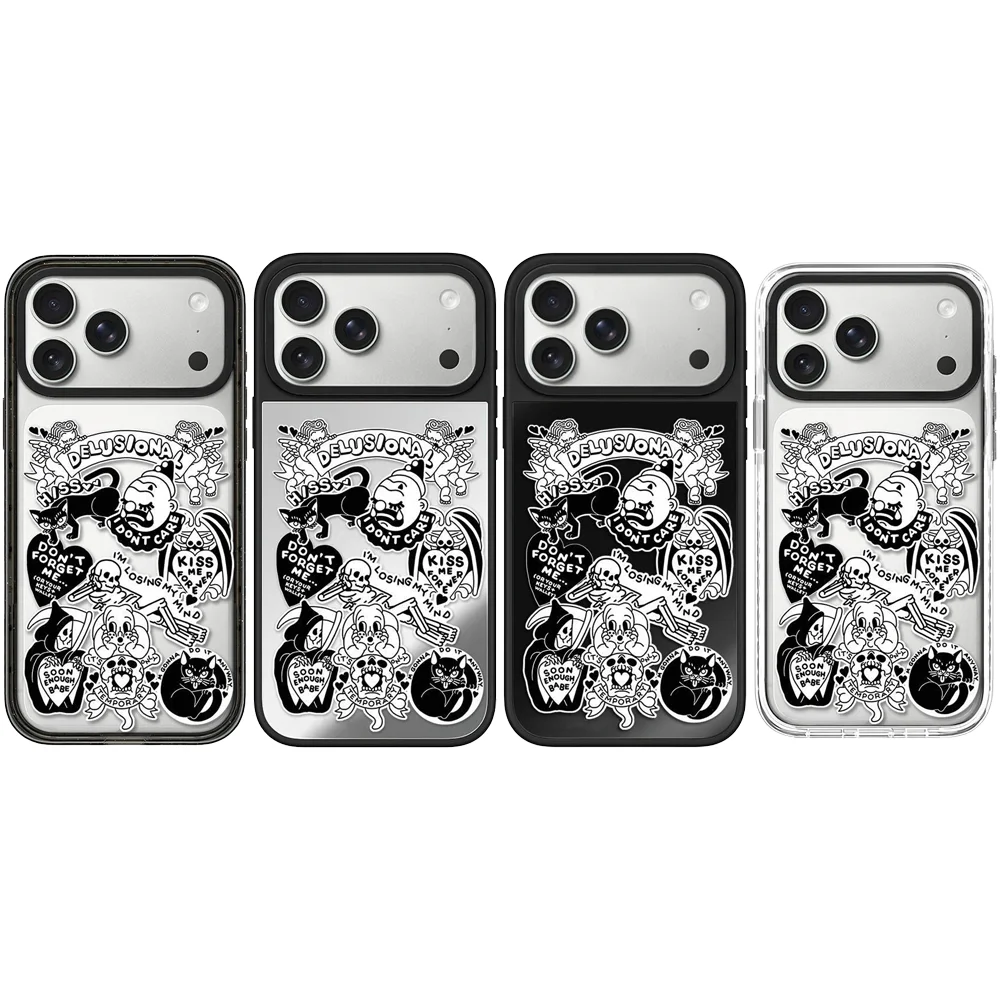 607079 Acrylic / Mirror Magnetic Case: Compatible with IPhone 17 16 15 14 13 12 Pro Max 17 Air