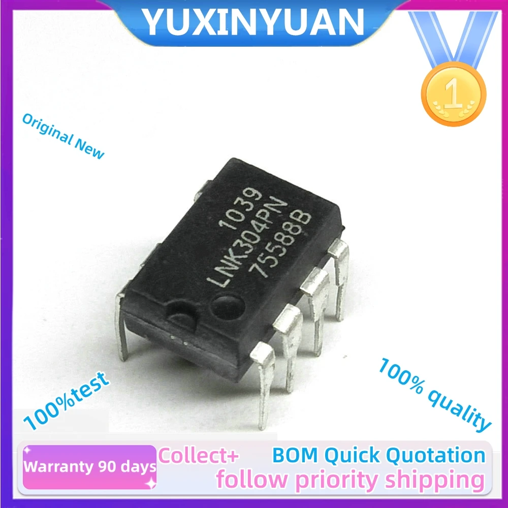 5PCS/LOT   LNK304PN LNK304P  LNK304  LNK 304PN  DIP8 in stock