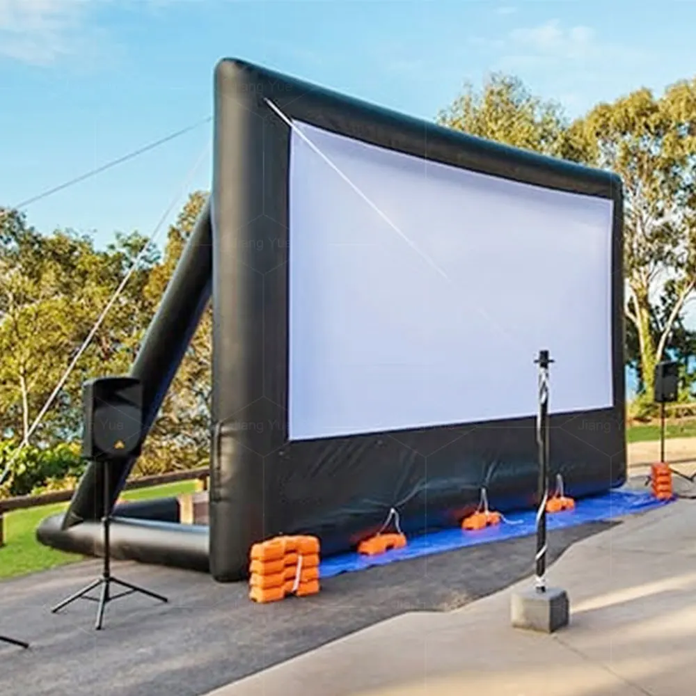 2026Blow up Outdoor Inflatable Projector Screen Theater Inflatable Movie Screen for Backyardpromote sales
