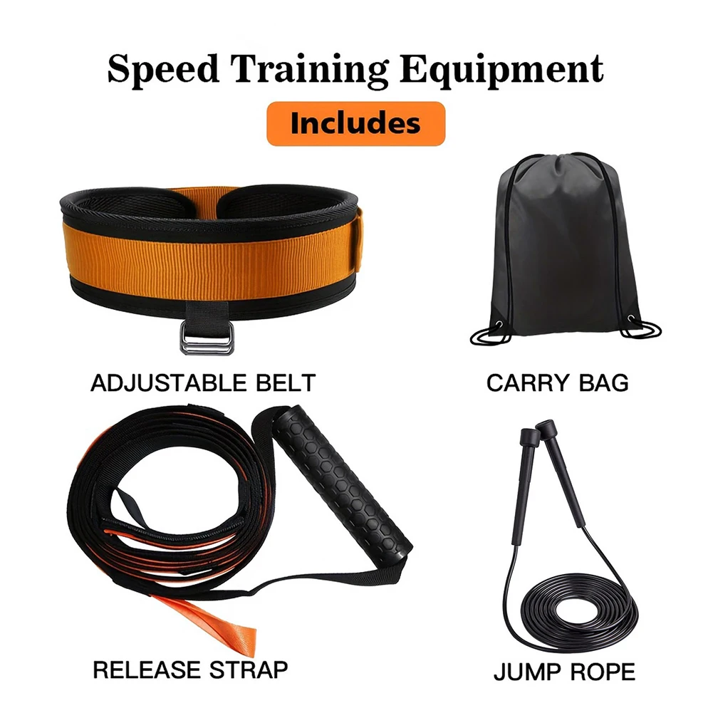 

Набор для тренировки ловкости по скорости, спортивная эспандер, регулируемая скорость, натяжные веревки, растягивающая лента для фитнеса для всех возрастов