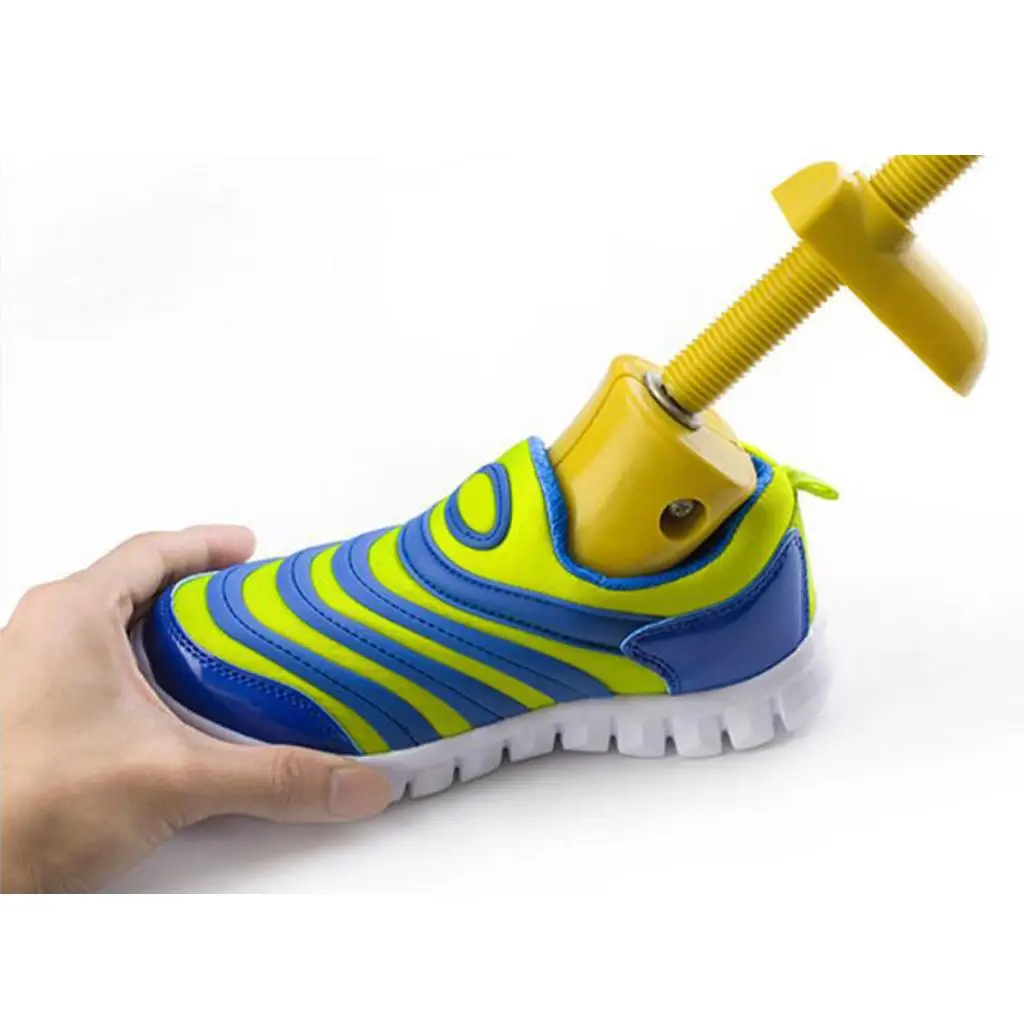 2X Kids Shoe Stretcher Shaper Adjustable Sneaker Shoes Tree Extender