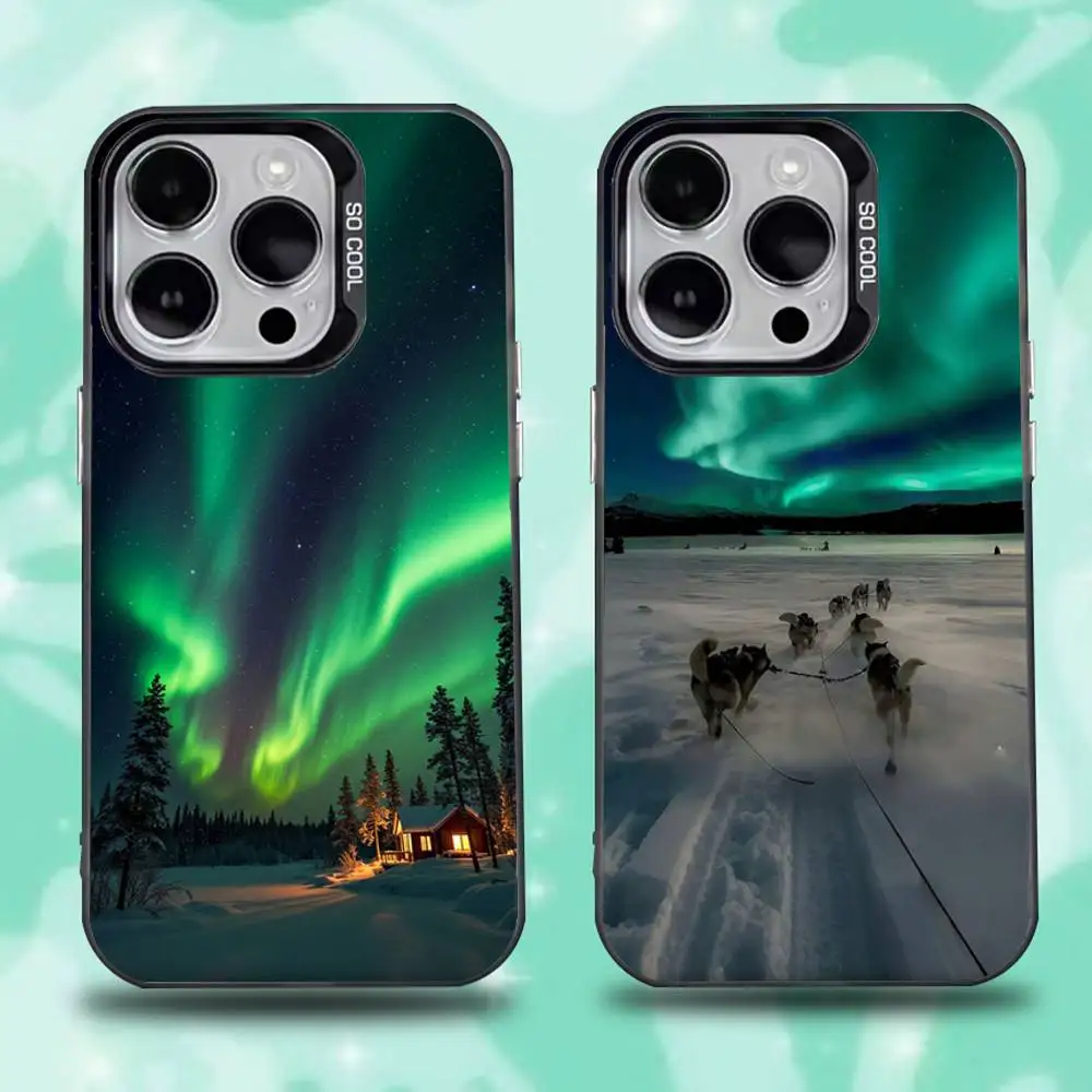 

Iceland Design Cool Phone Case For iPhone 17,16,15,14,13,12,11,Pro,XS,Max,Plus,Mini,SE4,E IMD Matte Black