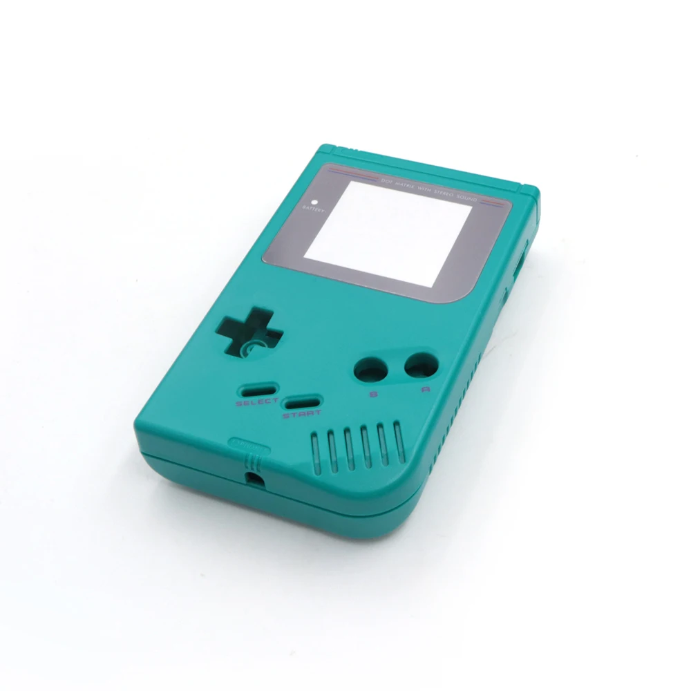 GB Shells الإسكان ل Gameboy DMG GBO غطاء مع أزرار منصات موصلة عدسة شاشة المسمار