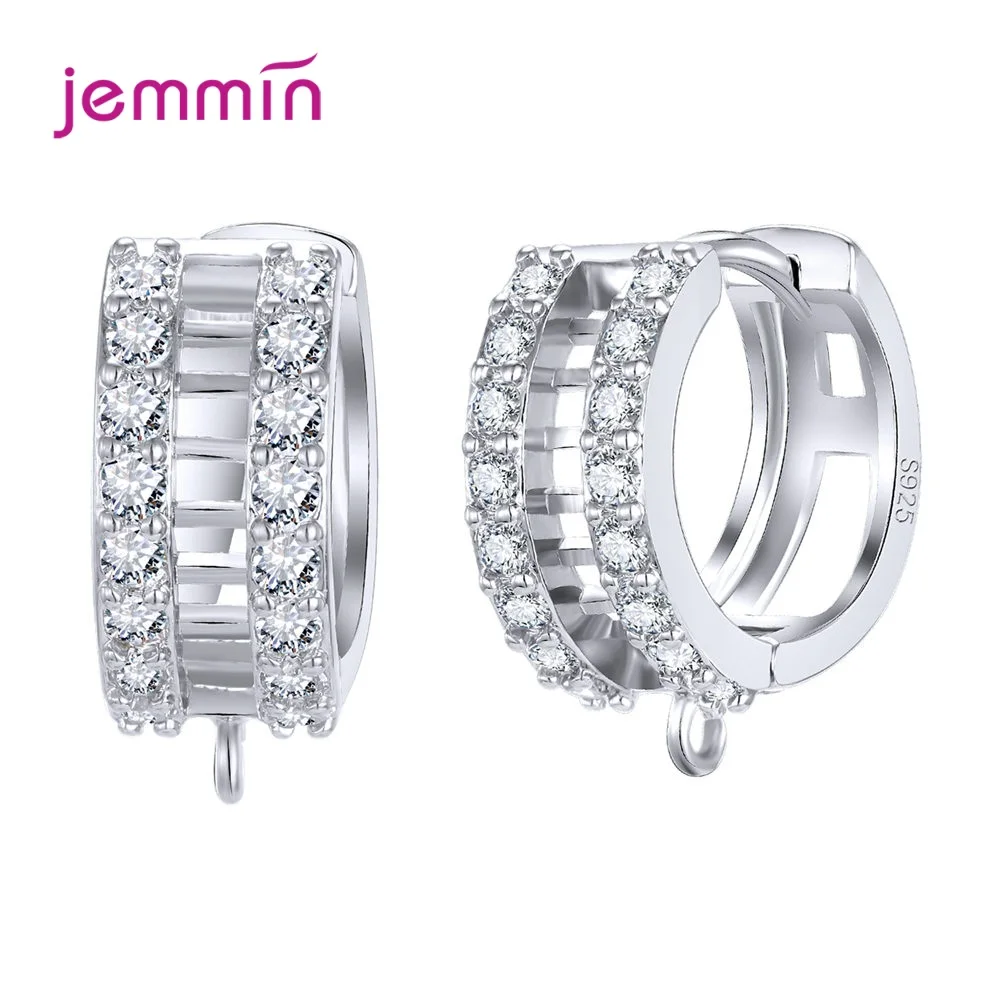 New Fashion Original 925 Sterling Silver  Earring Findings Various Kinds For Choice Support Wholesale Retail Drop Shipping