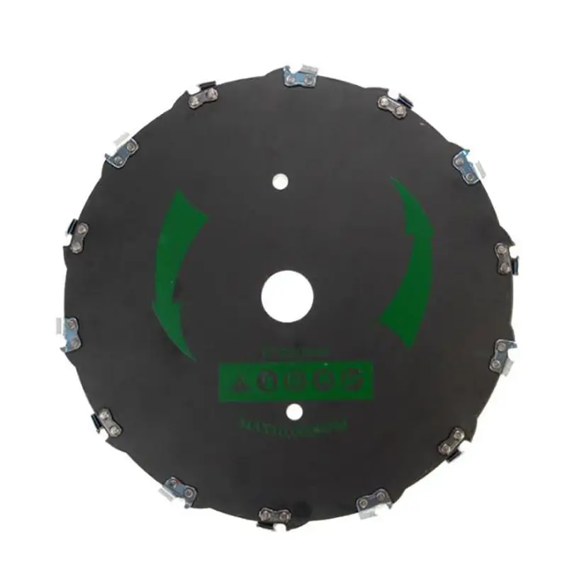 9 Inch 14/20 Teeth Lawn Mower Chain Saw Blade, Round Shaped Chainsaw Brush Cutter Blade Grass Trimmer Blades Replacement Parts