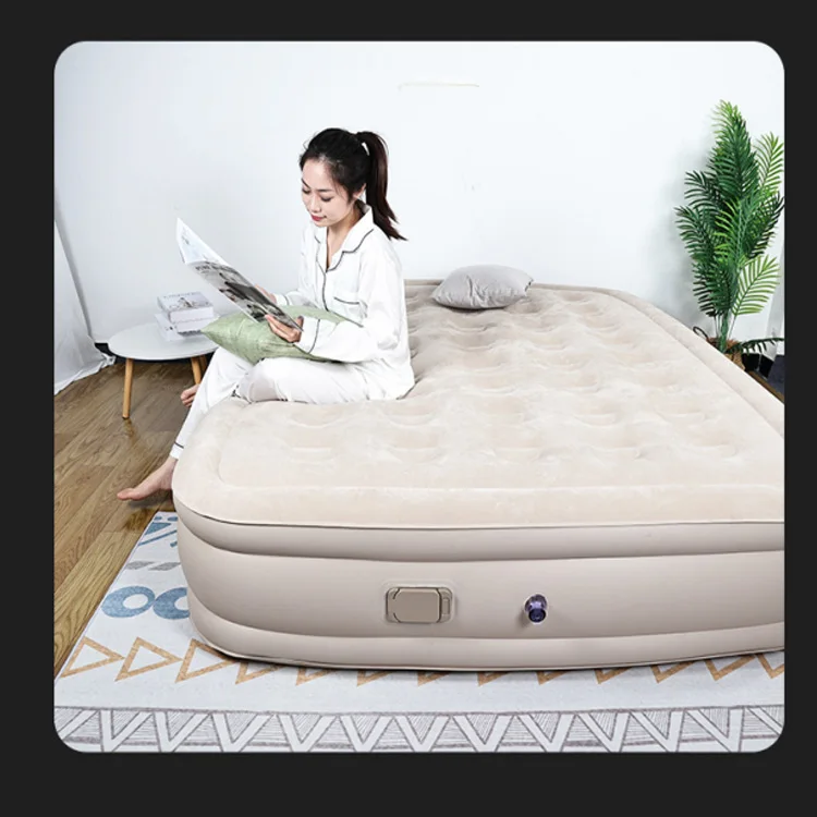 Fashion Design Air Mattress with Built in Pump Durable Mattresses for Camping Waterproof Air Mattress