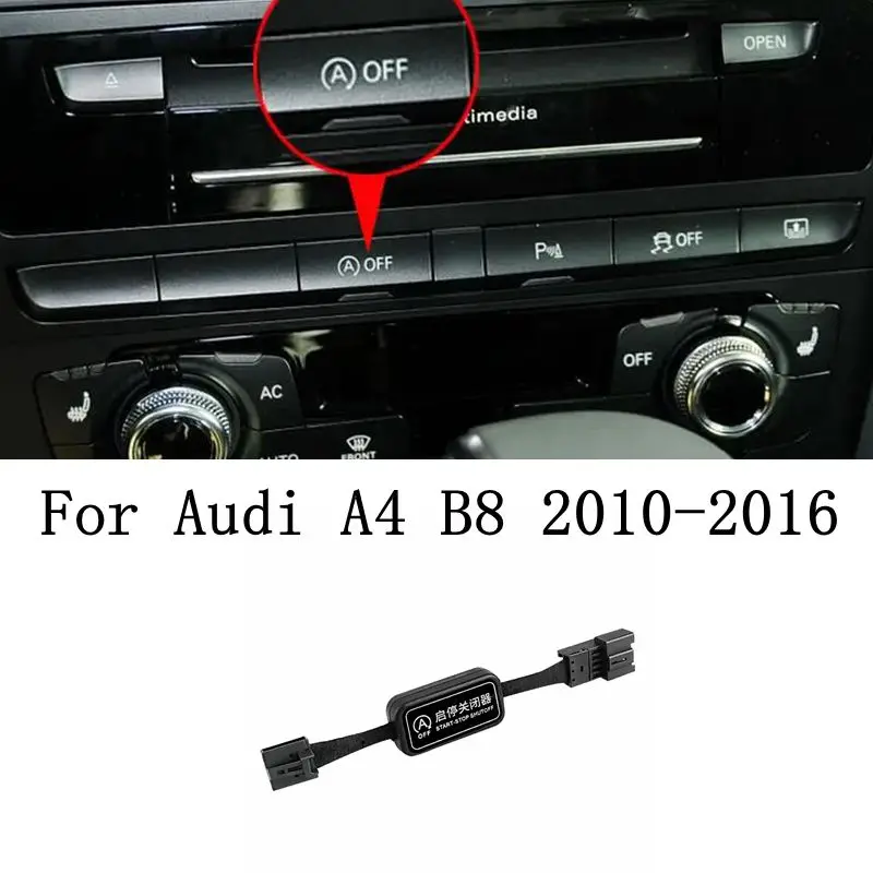 Car Automatic Stop Start System Off Closer Canceller Device Control Plug Cable For Audi A4 B8 2010 2011 2012 2013 2014 2015 2016