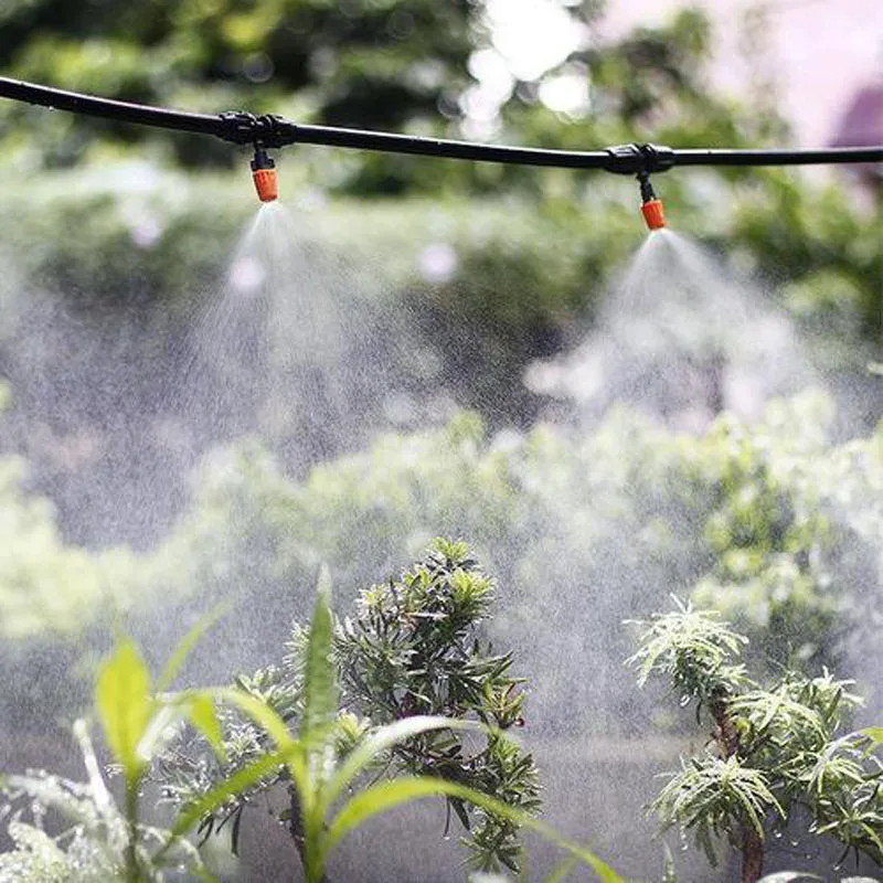 6M rurka z tworzywa sztucznego PE średnica węża wodnego 6mm do niskociśnieniowego systemu natryskowego mgły nawadnianie zraszacz zamgławiający układ