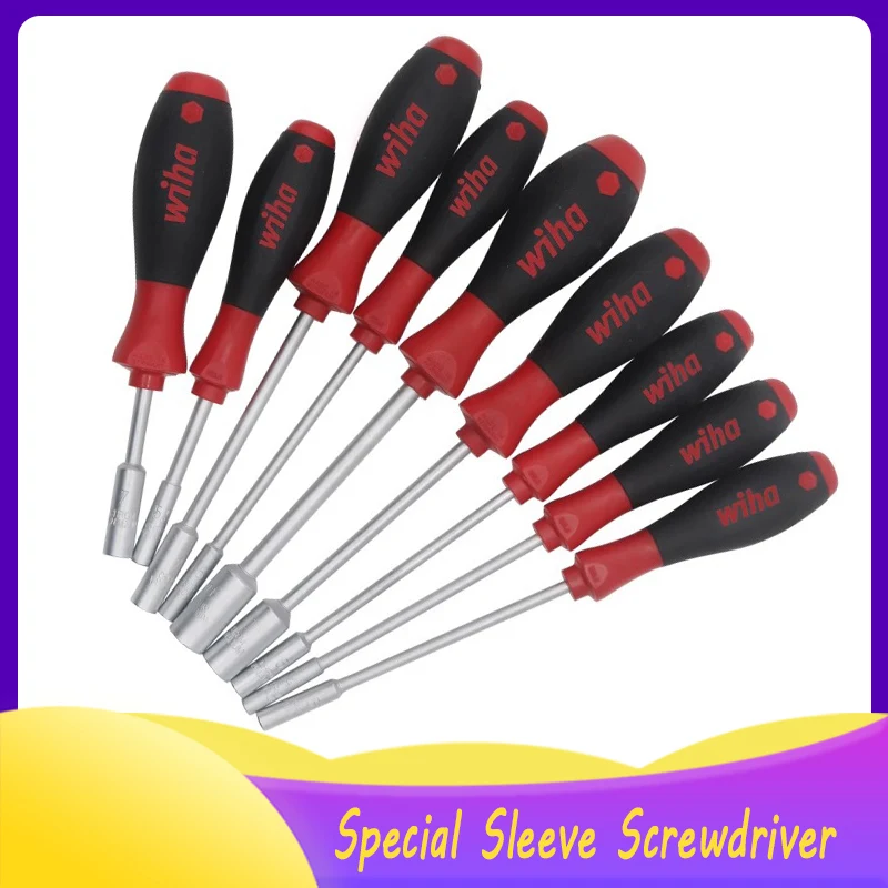 

Wiha With Strong Magnetic Printer Copier Host Repair 5.5mm Special Sleeve Screwdriver Screw Repair Tool Kit 341