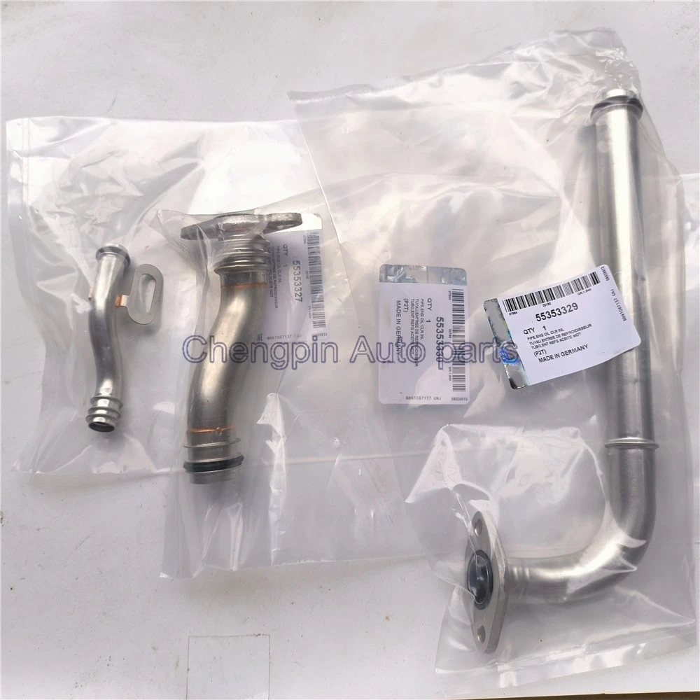 Płyn chłodzący silnik rura chłodnicy oleju wodnego 55353329 55353327 55353330 dla chevroleta Cruze Epica Sonic dla Opel ASTRA INSIGNIA