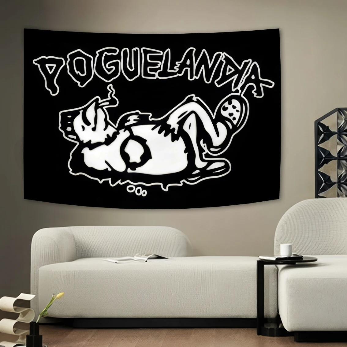 

Election Poguelandia Poguelandia Flag Tapestry Wallpapers Wall Decor Hanging Living Room Aesthetic Room Decoration Background