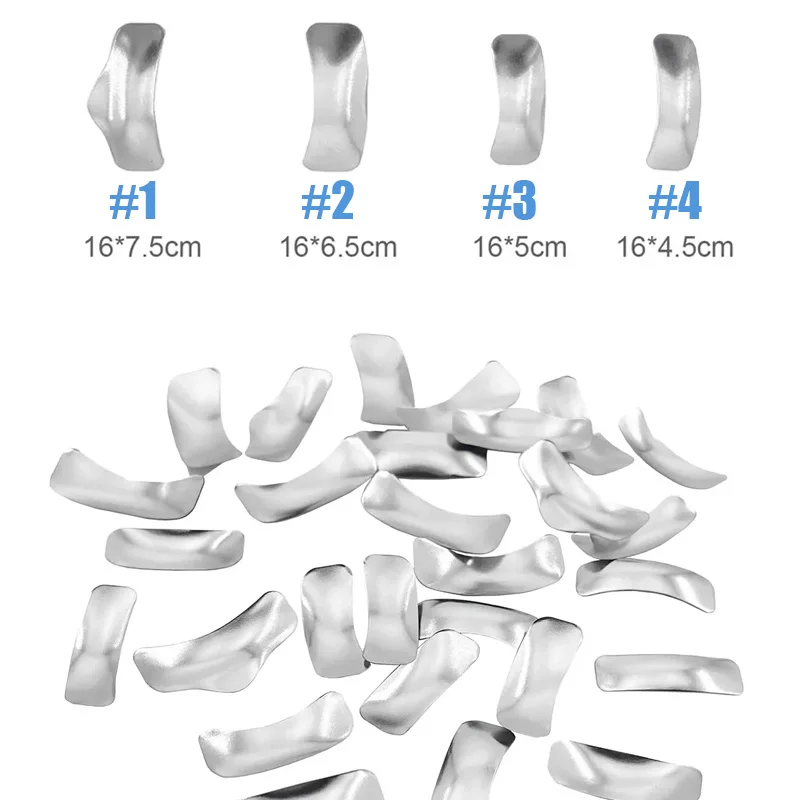 Dental Sectional Contoured Matrix System G2 30pcs Matrix Bands Refill +1pc Clamping Ring for Tooth Restoration Autoclavable