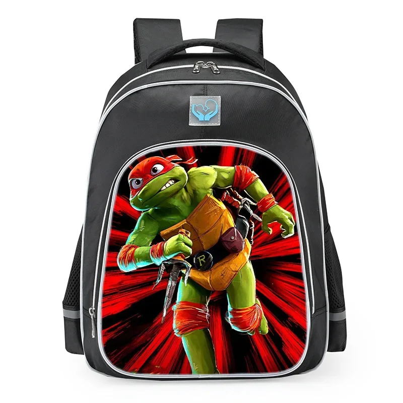 Teenage Mutant Anime Ninja Turtles Backpack for Boys 3D Print School Bag Cartoon Cosplay Backpacks Laptop Bags Student Bag Gift