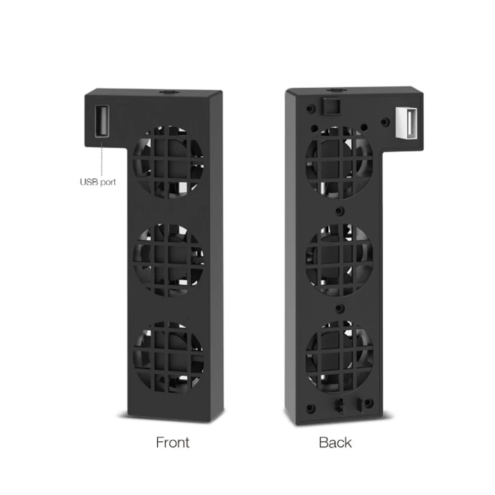 مروحة تبريد لأجهزة Xbox One X ، وحدة تحكم كونسول ، USB ، DC ، 5V ، مبرد للثلاجة