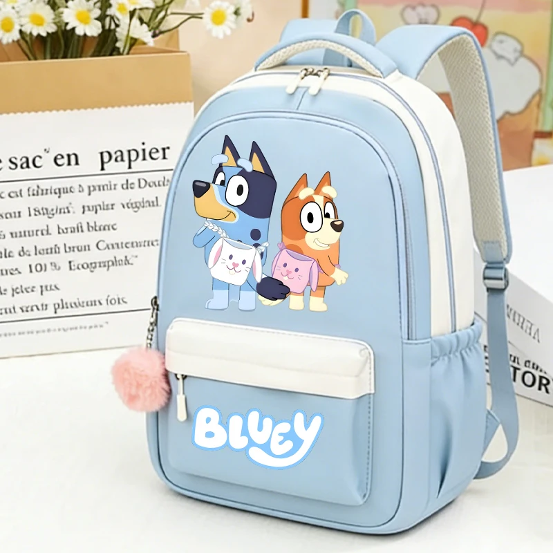 

Blueye Boy Girl Student Book Pen Storage School Bag Back To School Cute Anime Cartoon Travel Simple High-capacity Nylon Backpack