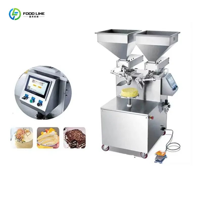 Customized Best Price Automatic Cake Frosting Machine Cake Frosting Smoother Decorating Equipment