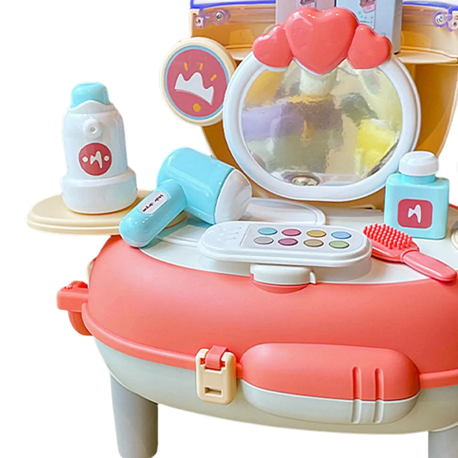 여아용 교육용 곰 배낭 모양 놀이 세트, 가정 여행