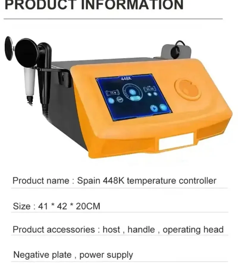 Máquina profissional de emagrecimento de beleza profunda Indiba 448khz ER45 Activ 902 Terapia de radiofrequência ativa