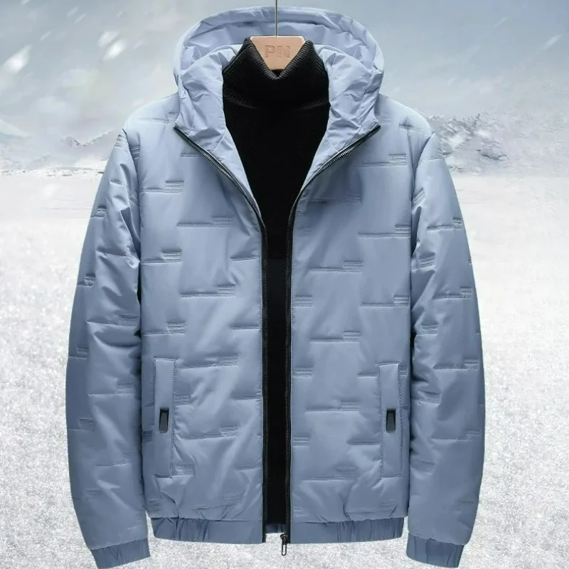 

Cotton clothes men's trendy hooded cotton clothes autumn and winter new handsome casual men's jacket men's cotton clothes