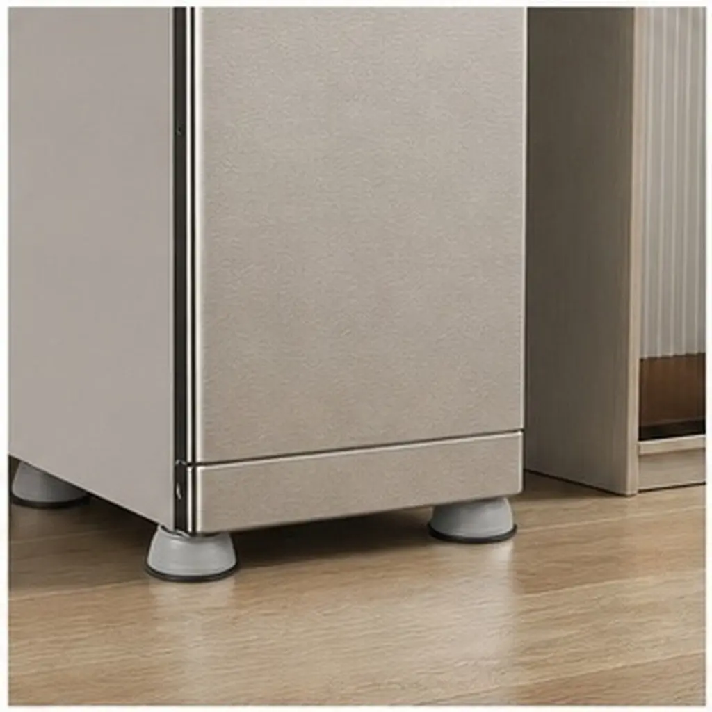 8Pcs Anti-Slip Washing Machine Raising Mat Tpu Resin Heavy Duty Shock Absorbing Vibration Dampening Pad for Washer Refrigerator