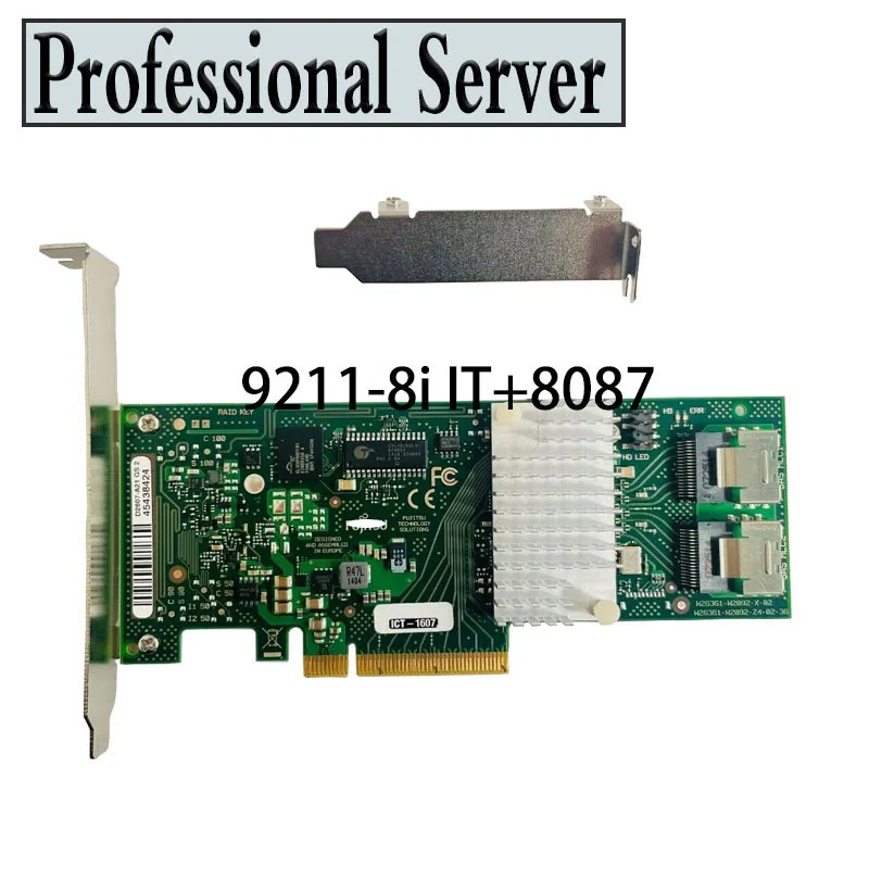 Imagem -01 - Fujitsu 92118i D2607 6gbps Sas Hba Fw: P20 Lsi 92119i P20 it Modo Zfs Nas Unraid