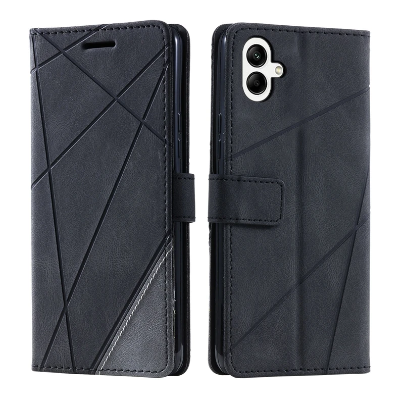 For Coque Samsung Galaxy A06 Cover Luxury Flip Wallet Leather Case on for Fundas Samsung A06 A 06 SM-A065F SM-A065M Phone Case