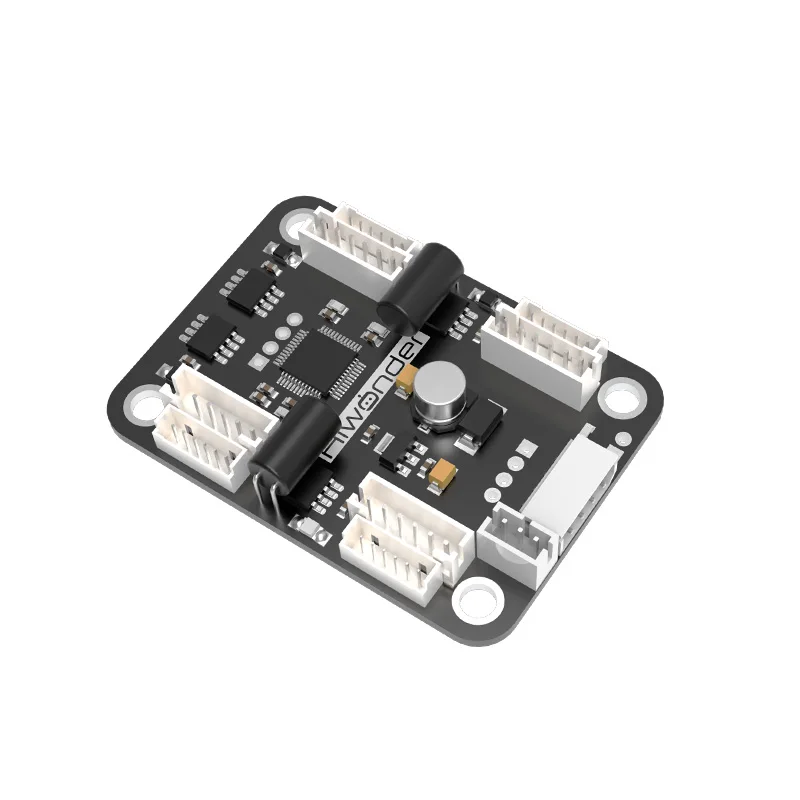 Modulo di azionamento del motore codificato a 4 vie circuito di stabilizzazione della tensione di bordo controllo del motore per Smart Car dedicato al Kit fai da te elettrico