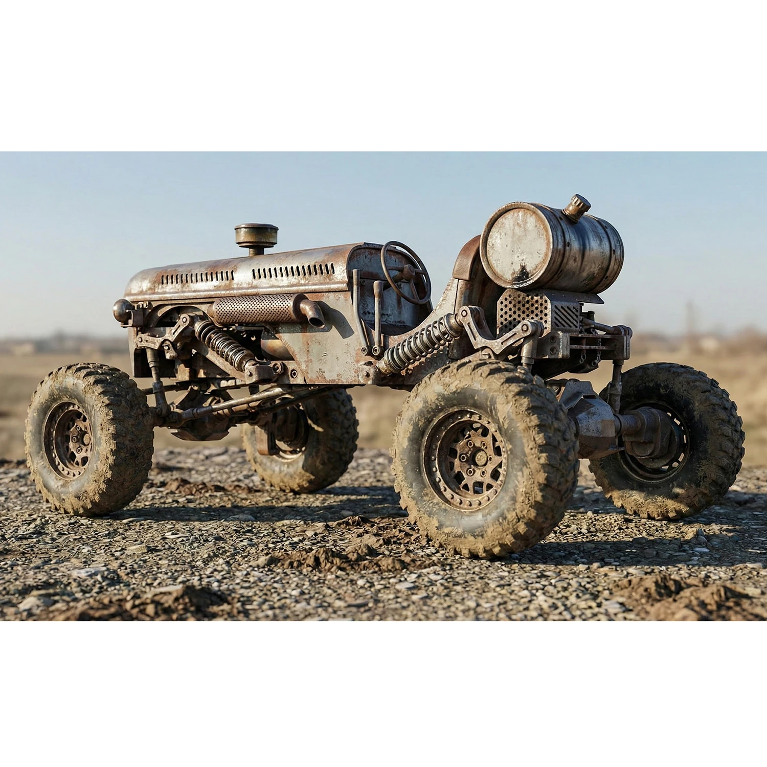 2026 Hot SellingTugou ① RC Crawler Car TG1 1/10 CNC Full Metal Remote Control Car KIT Version Remote Control Crawling Model Toy