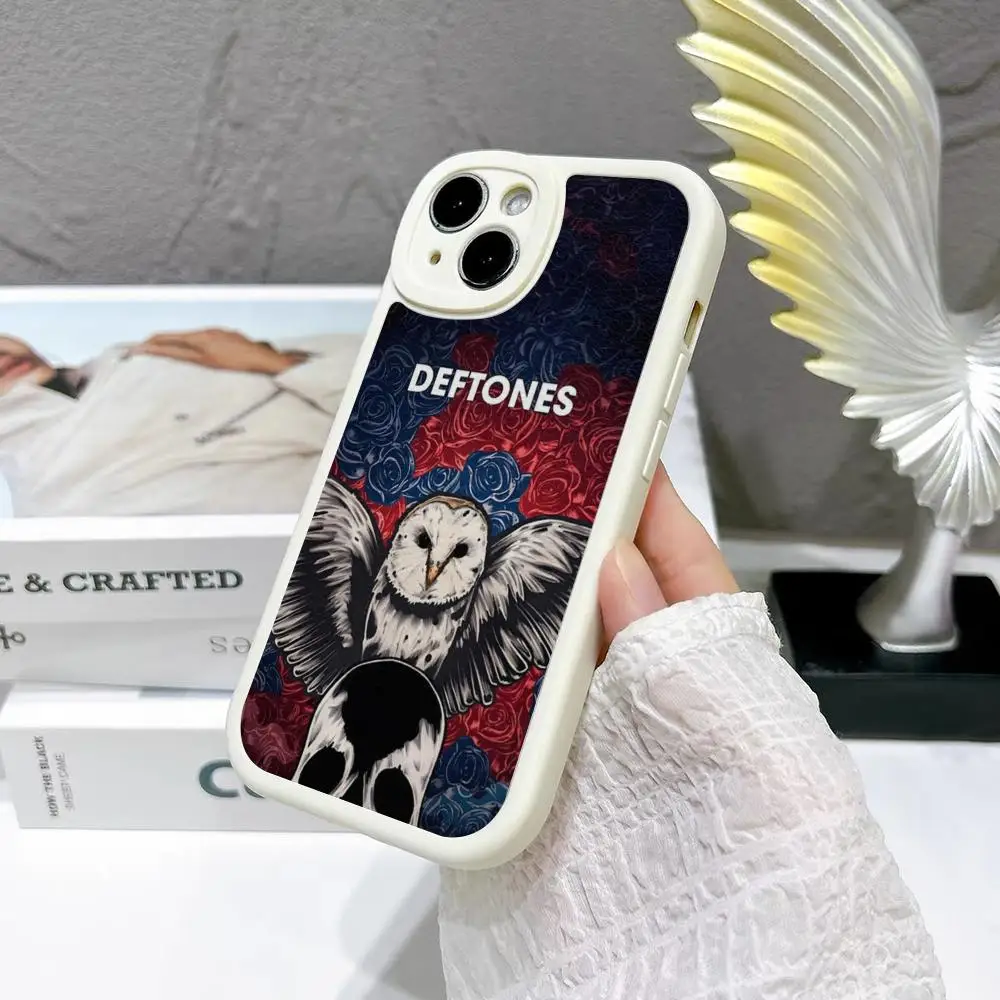 Per IPhone Fashion Deftones custodia per telefono per Iphone 15 14 13 Pro Max 12 11 Mini X Xr Xs 7 8 Puls Cover