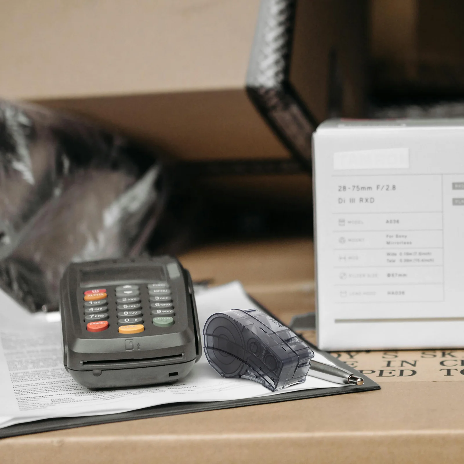 استبدال الملصق -750-499 عبوة طابعة نايلون للطابعات المتوافقة مع علامات كابلات الأسلاك الصناعية