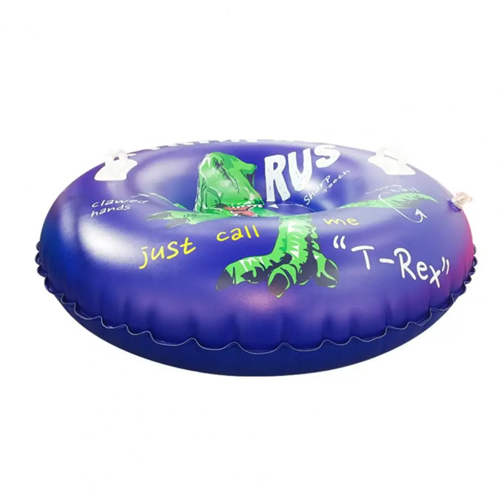 Ski Tube Practical Inflatable PVC Winter Outdoor Skiing Sled for Skiing