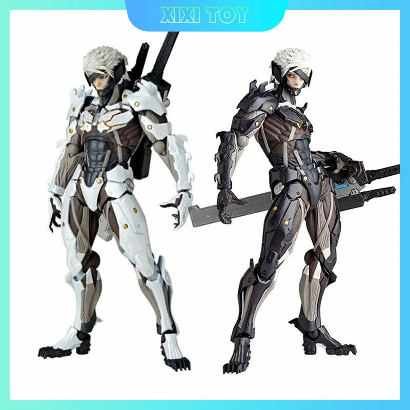 Kaiyodo The Ocedo Yamaguchi 140 Ex Metal Gear Action Figure Raiden Snake Joint Movable Collectible Doll Toy Ornament Model Gifts