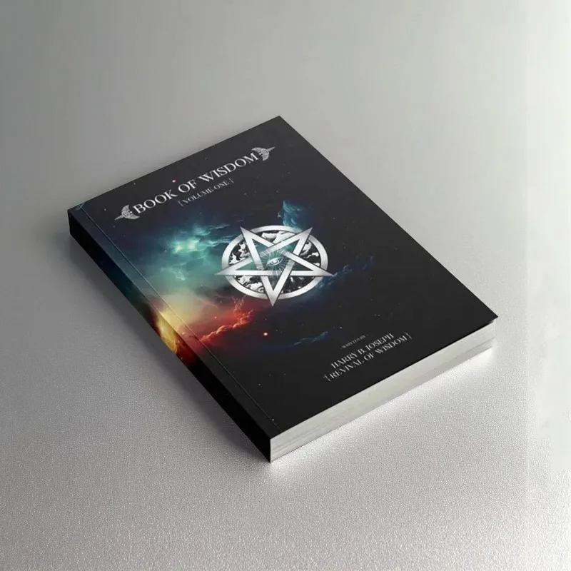 Book of Wisdom Art Edition, Starry Sky Cloud Creative Cover, niche and unique, suitable for gift giving and personal use
