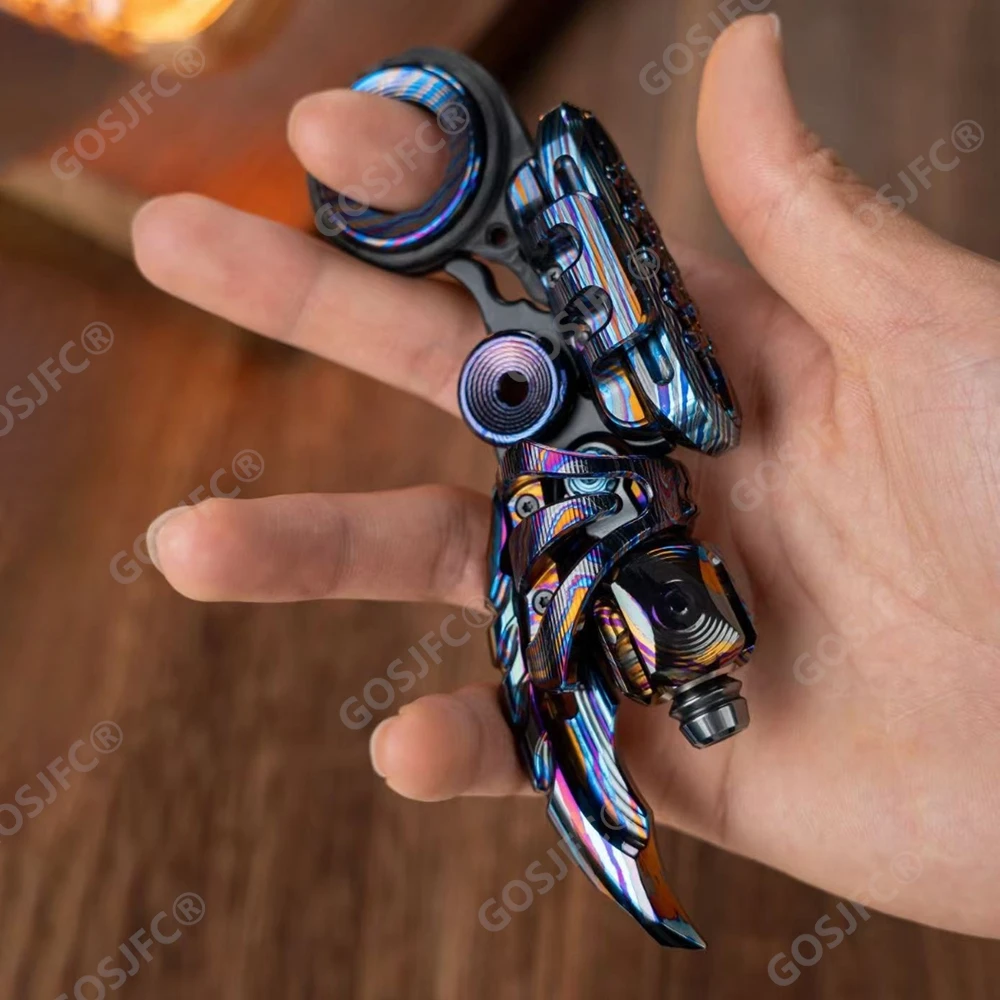 WANWU EDC EXOSKELETON Zircuti Fidget Slider Stress Relief Toy Fidget Toys For Adults EDC Pocket Toy Anxiety Relief Gadgets