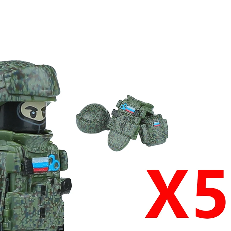 Militär Russland Spezialeinheiten SWAT Bausteine Deutscher KSK US Stadtpolizei Armee Angriffssoldat Figur Waffen Bausteine Spielzeug