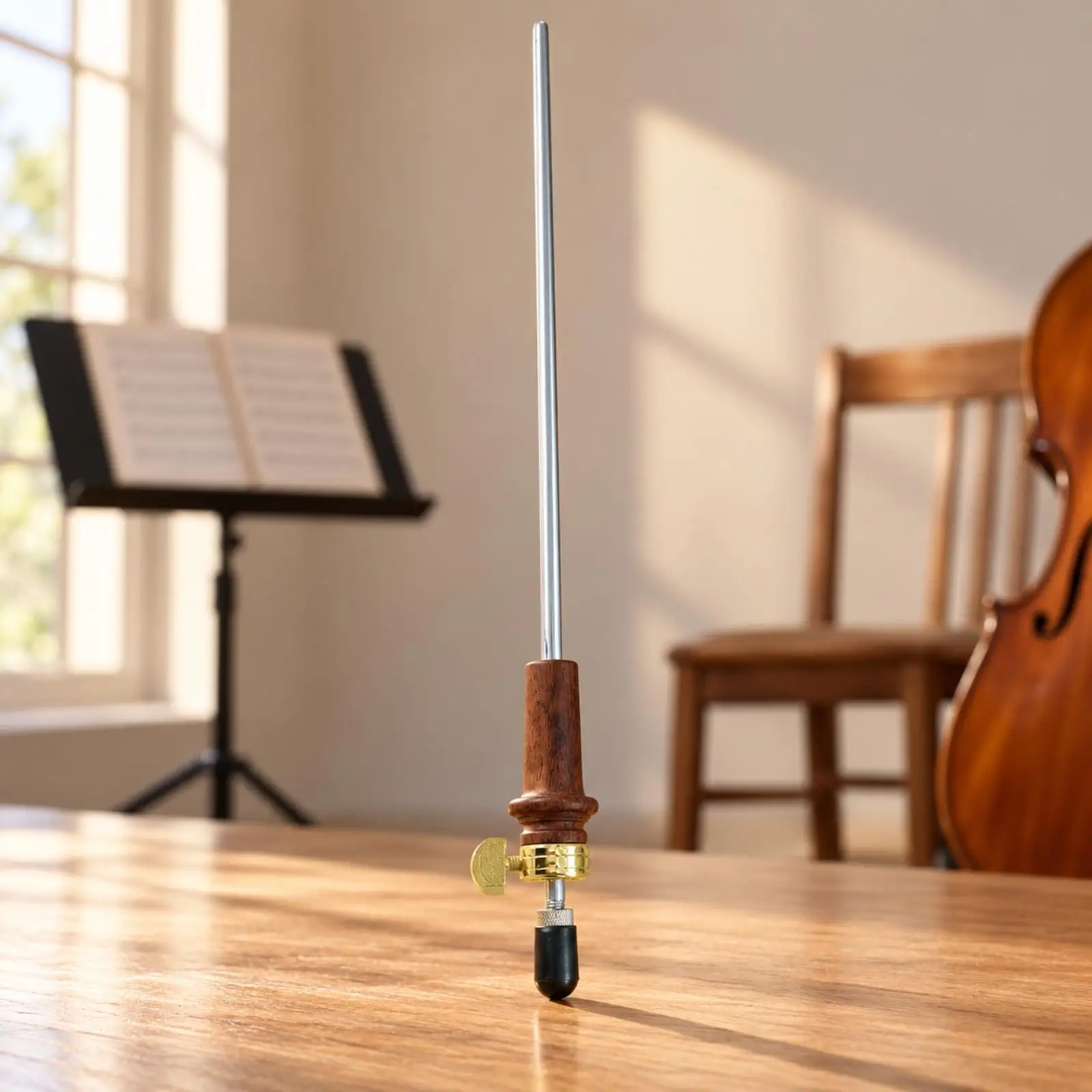 Cello Replacement Endpin Stable Adjustable Cello Endpin Shielding Anti-Slip for Instrument Repair Technicians