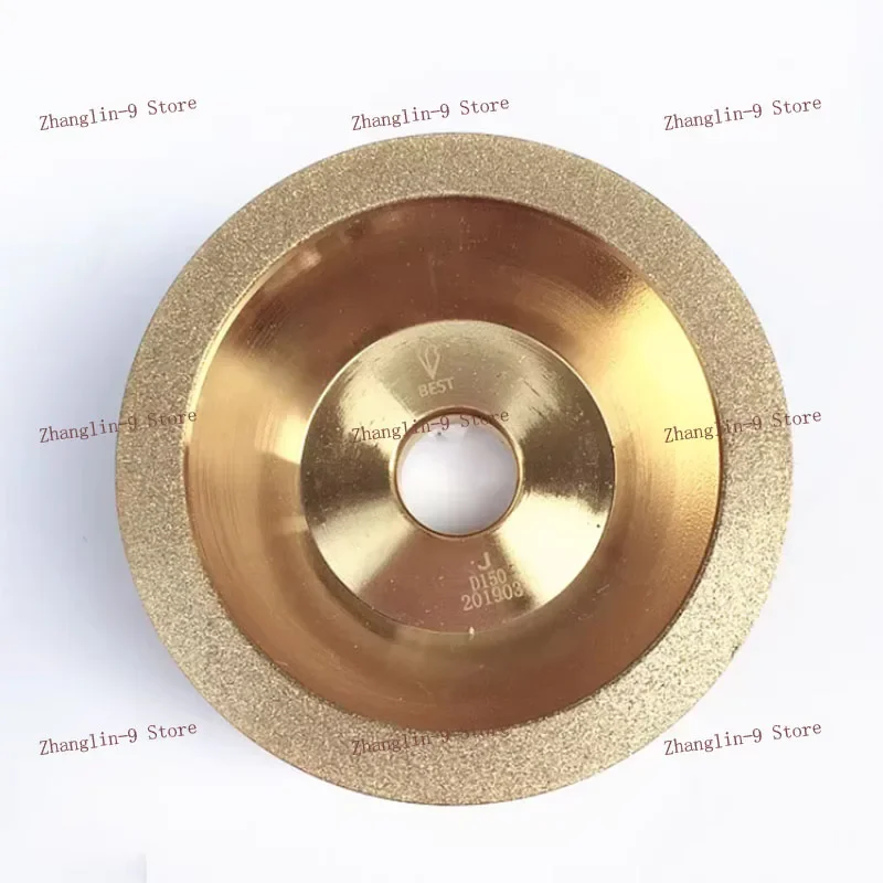 100mm Cup Diamond Grinding Titanium plated Wheel Grit  100#150#200#320#400#600#Brazed Bowl Grinding Wheel Cutter Grinder Bowl