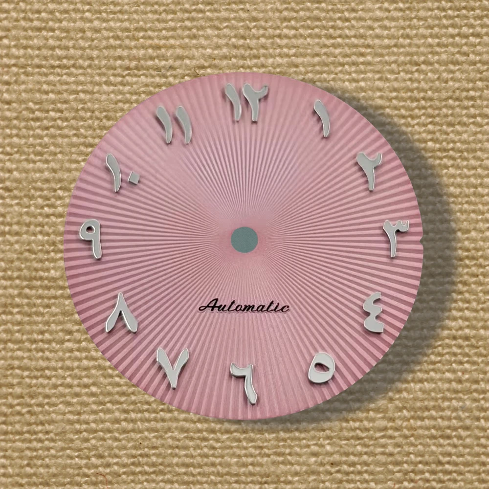 28,5 мм S логотип арабский циферблат NH35 для NH35/NH36/4R/7S механизм заводная головка NH35 высококачественные аксессуары полный диапазон цветов ﻿