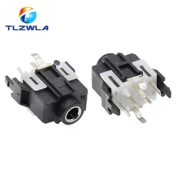 5PCS 3.5mm Female Audio Connector PJ-334A DIP 7Pin Stereo Headphone Jack DIY Parts for PCB Board